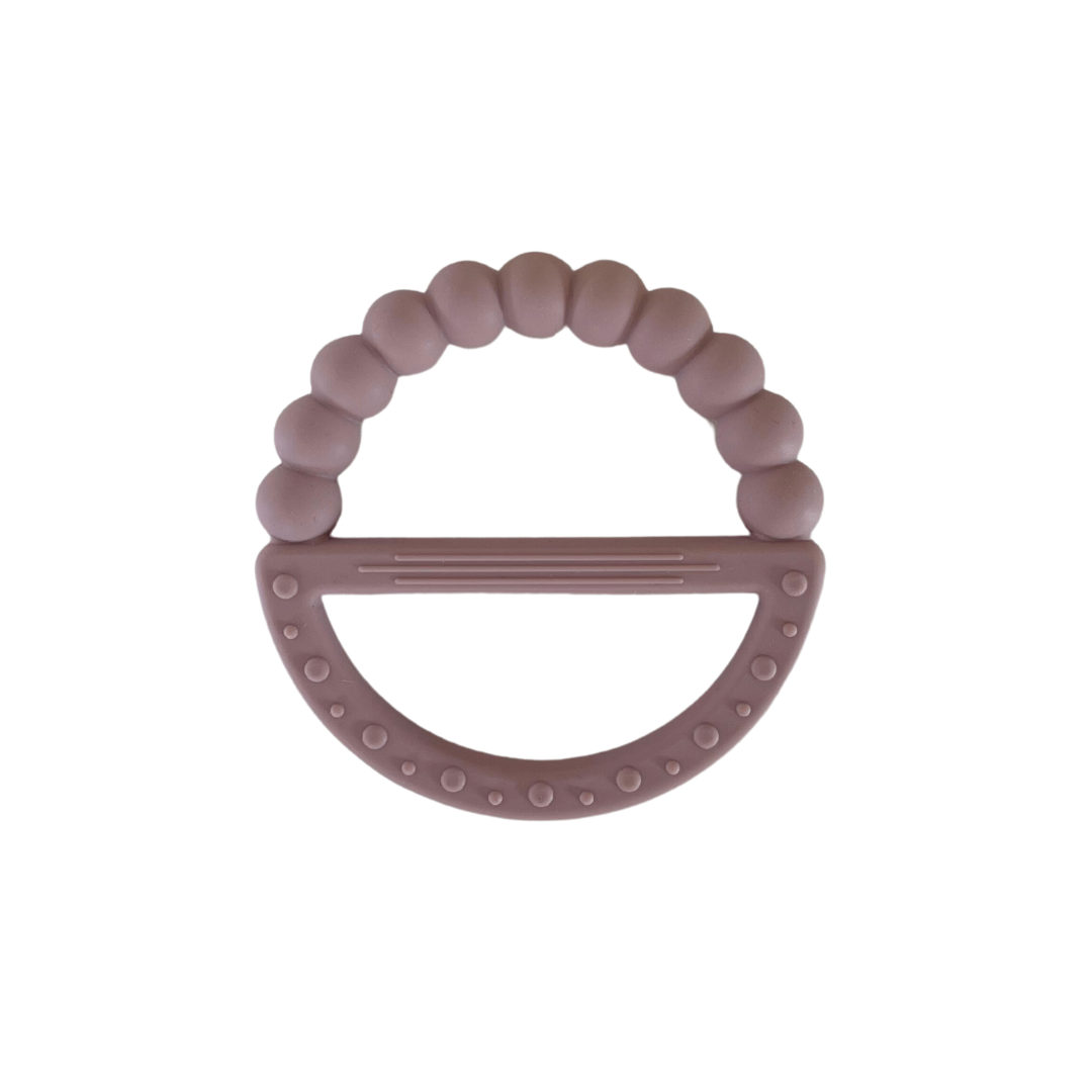 Maia teething ring l 2-pack BeigePink