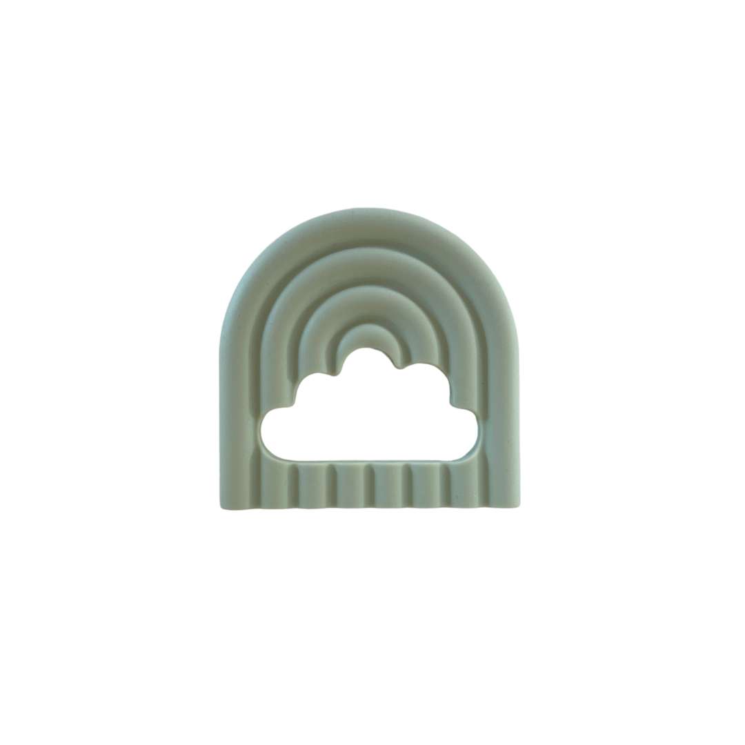 Maia bijtring regenboog l 2-pack BlauwGroen