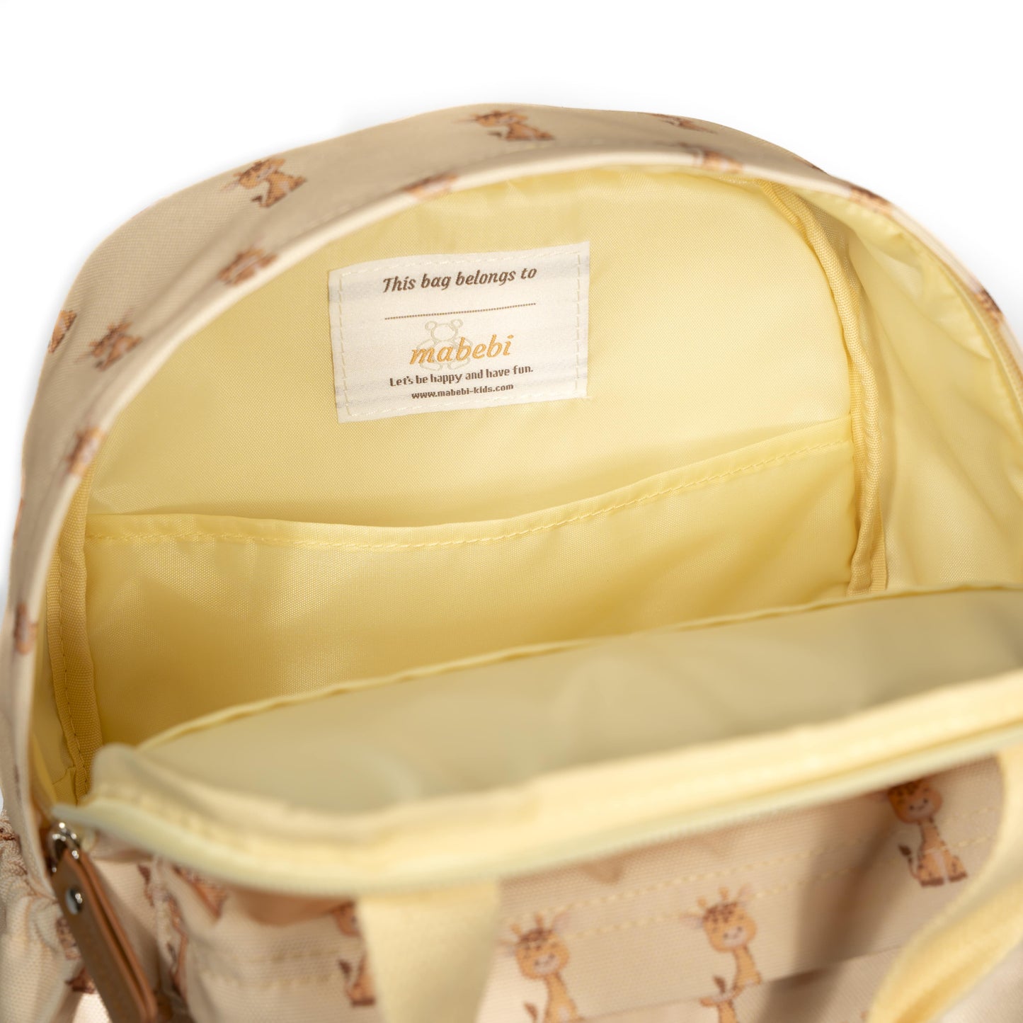 Sac à dos Denver | Girafe | Jaune