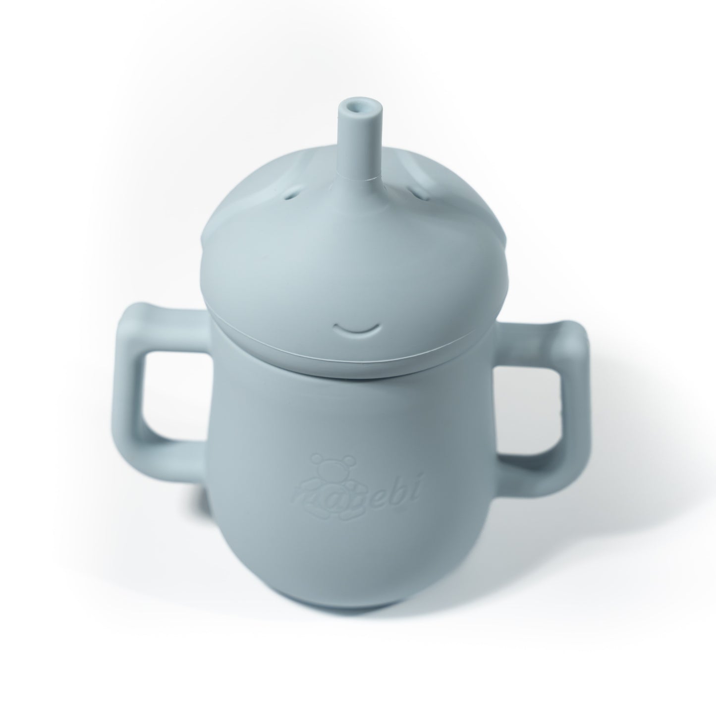 Pinnawala drinking cup with straw l Blue