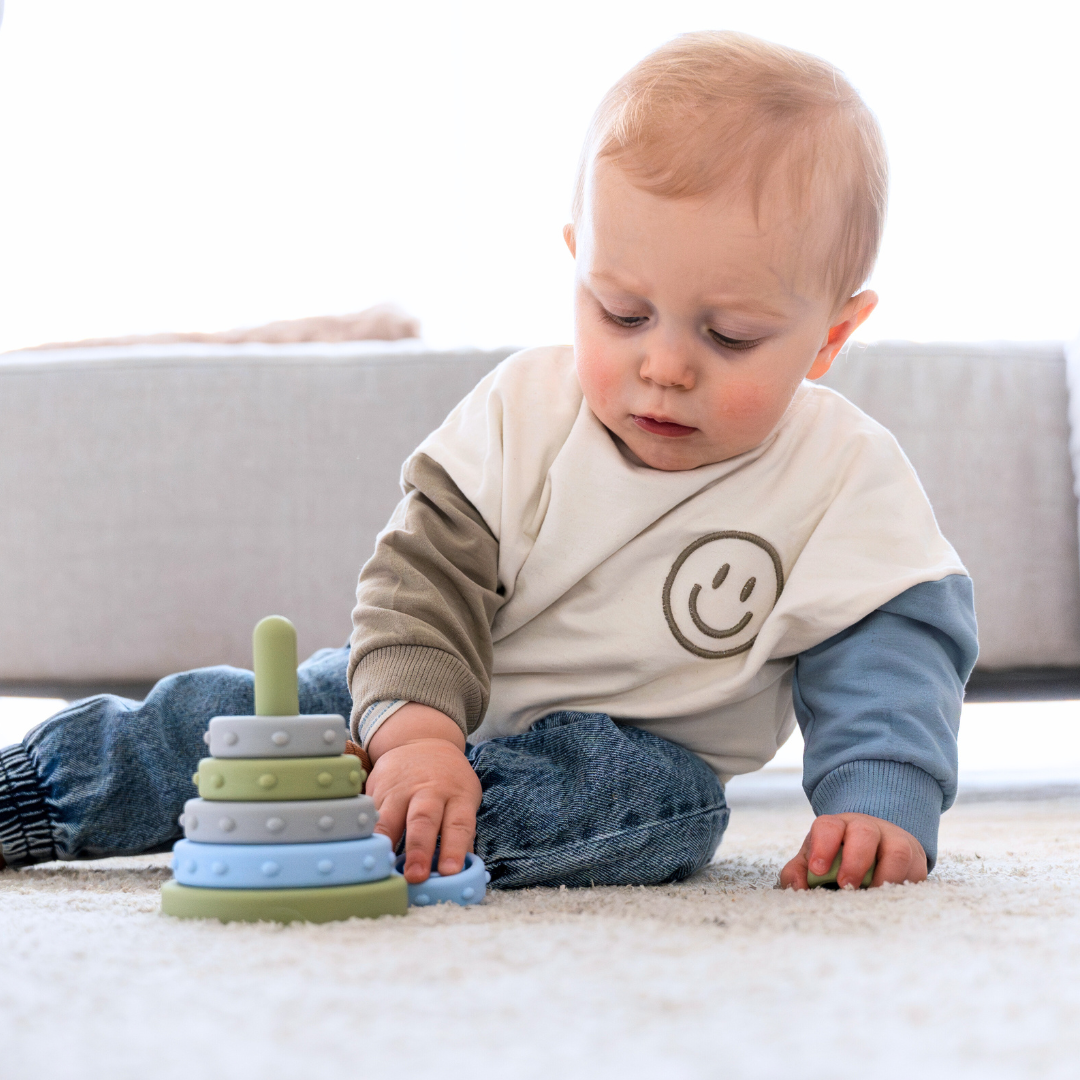 Bombala stacking rings l Green