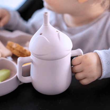 Pinnawala drinking cup with straw l Pink 