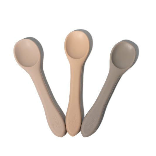 Rio 3-piece spoon set | Beige 