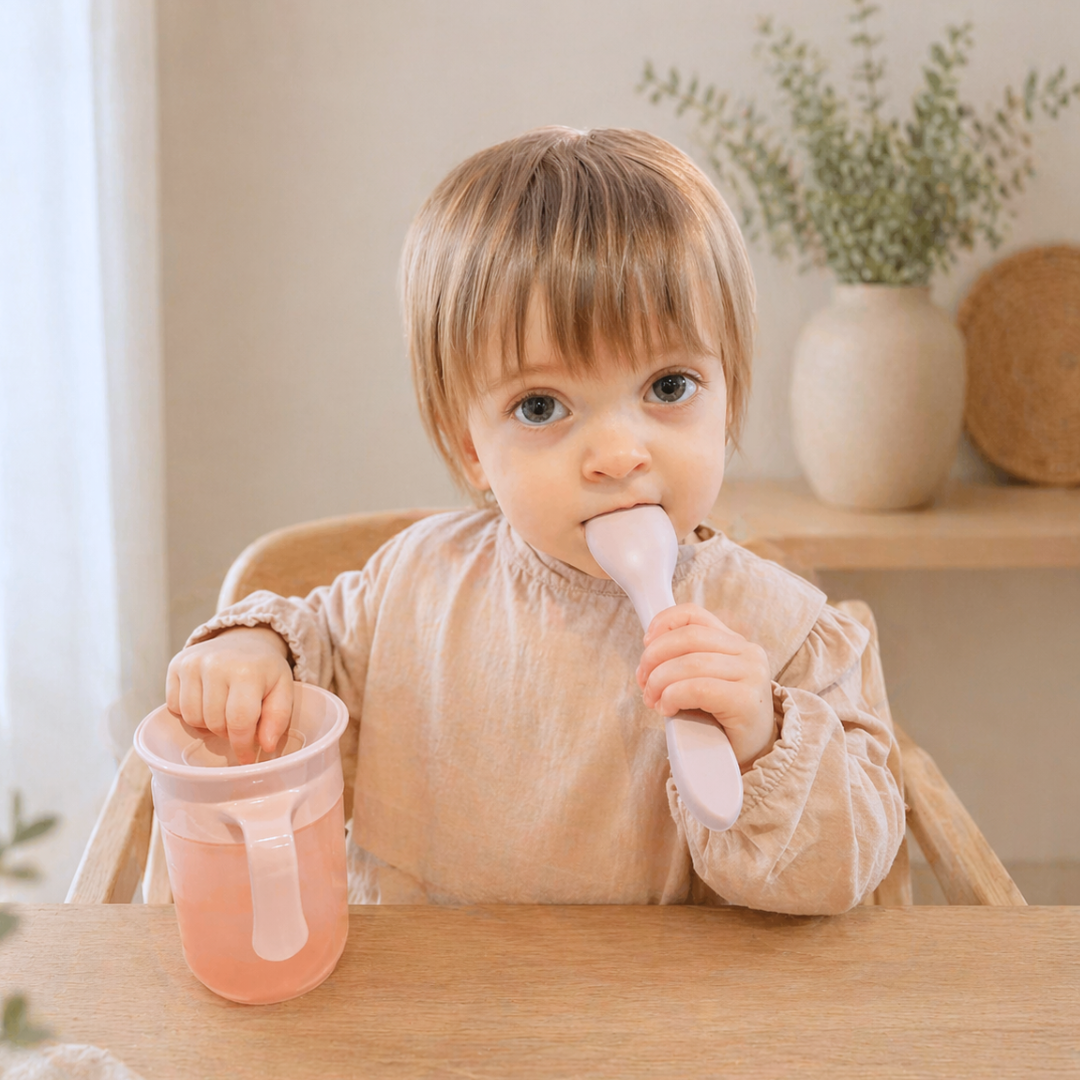 Rio 3-piece spoon set | Pink 