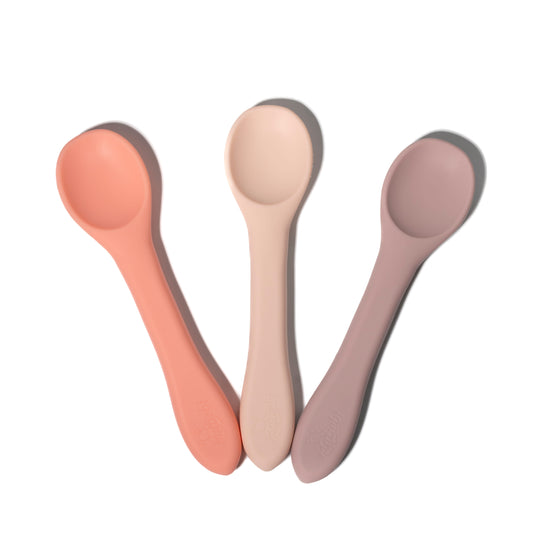 Rio 3-piece spoon set | Pink 